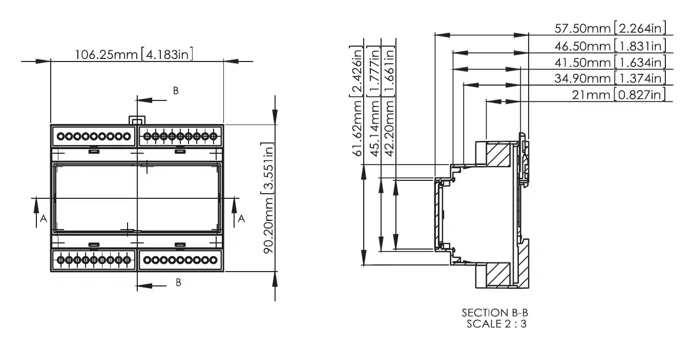 Plano indicador VDIN
