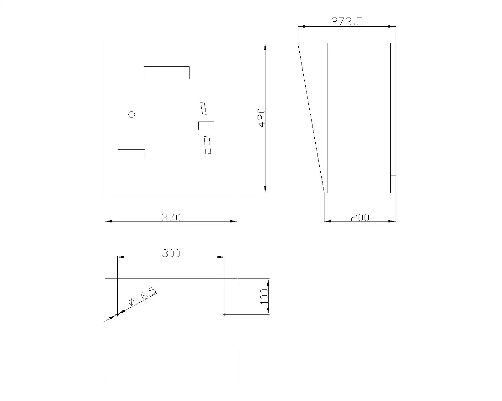 Plano indicador VN1 Autoservicio